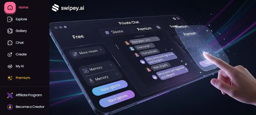 Start Your Swipey.ai Hentai Chat Experience Now